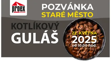Kotlíkový guláš - Pozvánka Staré město 2025