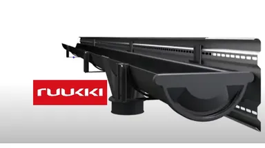 SIBA MODERN (RUUKKI): Skrytý okapový systém