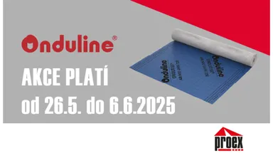Sleva na membrány Onduline