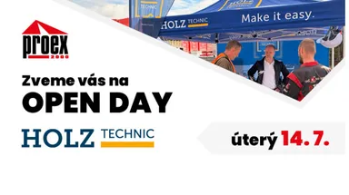OPEN DAY s HOLZ TECHNIC v Brně