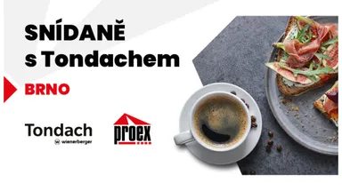 Snídaně s Tondachem v Brně!