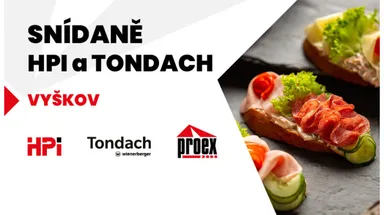 Snídaně HPI a TONDACH ve Vyškově!