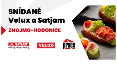 Snídaně VELUX a SATJAM ve Znojmě!
