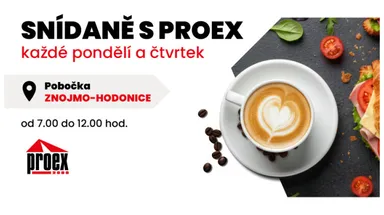 Snídaně každé pondělí a čtvrtek ve Znojmě