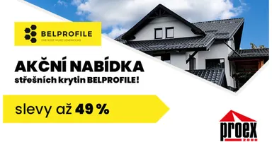 Akční nabídka střešních krytin Belprofile!
