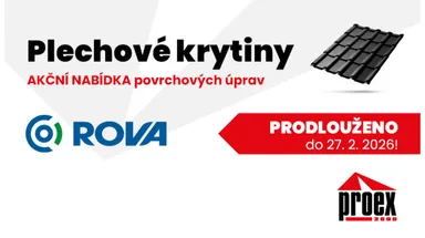 PRODLUŽUJEME akční nabídku ROVA