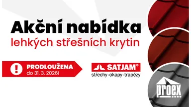 Prodlužujeme slevovou akci SATJAM 2026