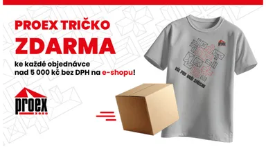 Získejte Proex tričko zdarma