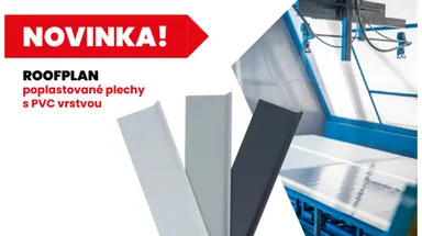 Poplastované plechy Roofplan®