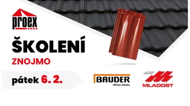 Školení Bauder a Mladost Znojmo 2026