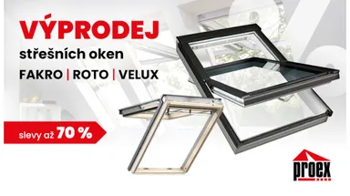 Výprodej střešních oken – sleva až 70 %
