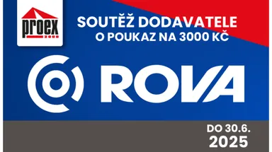 Soutěžíme s dodavatelem ROVA