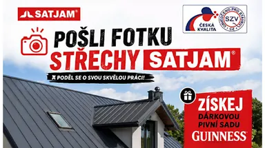 Pošlete fotku střechy SATJAM a získejte dárkovou pivní sadu Guinness