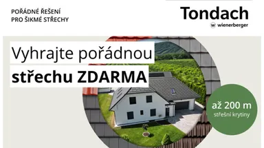 Soutěž o pořádnou střechu Tondach ZDARMA!