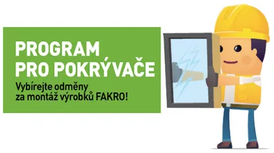 FAKRO: Věrnostní program pro pokrývače 2025