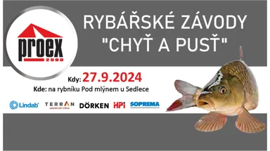 Rybářské závody "Chyť a pusť" 2024