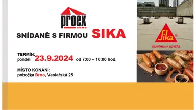 Snídaně s firmou Sika