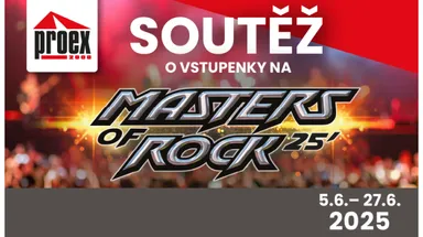 Soutěž o 10 vstupenek na Masters of Rock 2025