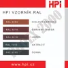 HPI - držák na kulatinu pro profilované krytiny - hnědý