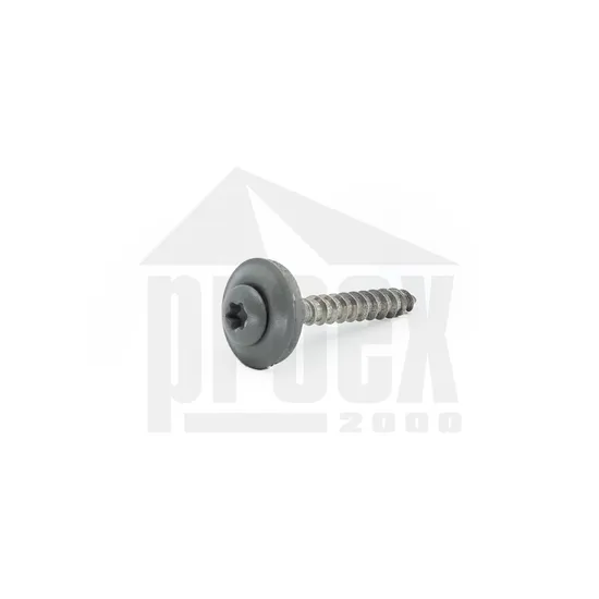 Šroub klempířský nerez 4,5x35mm, MATNÝ světle šedý RAL7005, Prefa, T20