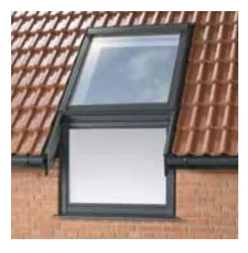 Velux - Lemování EFW 1000 pro P08, profilovaná krytina