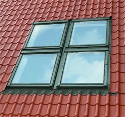 Velux - Lemování kombi EKW 1002G pro P08, a=140mm, profilovaná krytina