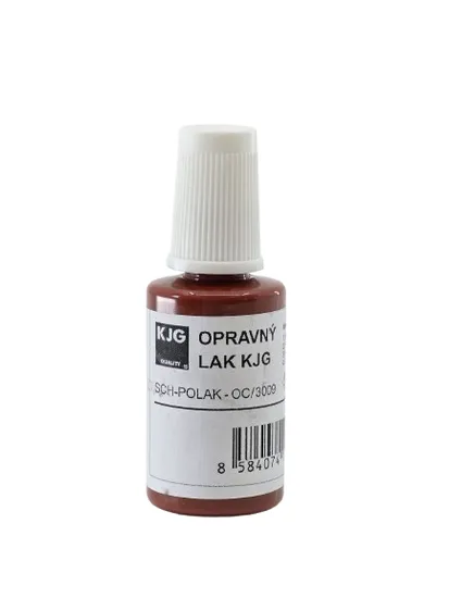Opravná barva ocelově červená, 20 ml, RAL 3009