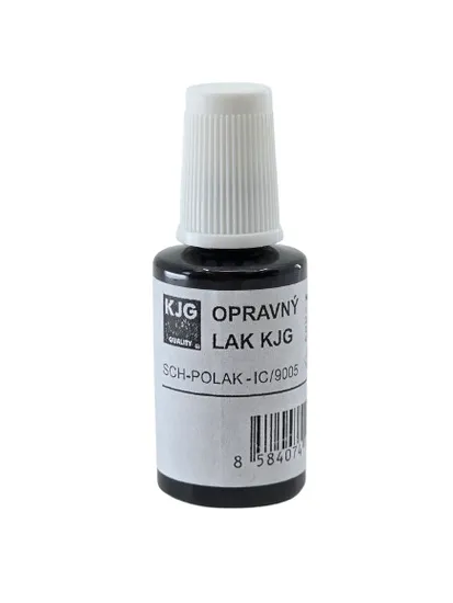 Opravná barva intenzivně černá 20 ml, RAL 9005