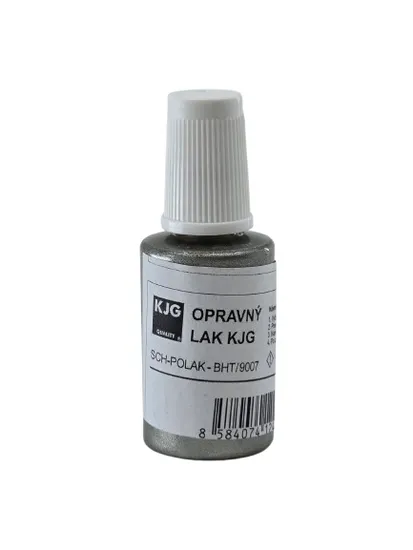 Opravná barva bílo hliníková tmavá 20 ml, RAL 9007