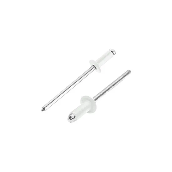 Nýt hliníkový 4x8mm trhací, šedobílá RAL9002
