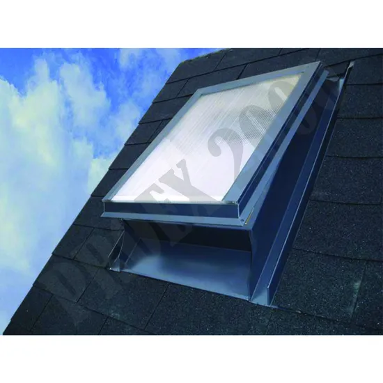 Vikýř hliníkový STANDARD 600x600 mm + LEXAN černý