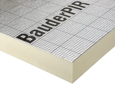 BauderPIR FA TE F 60600x1200mm, 2x AL, ozub, terasa, podlaha