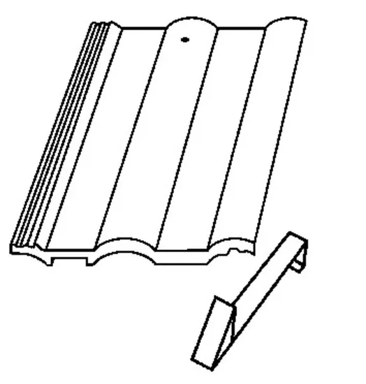 Bramac - Classic STANDARD protisněhová se zachytačem - břidlicově černá