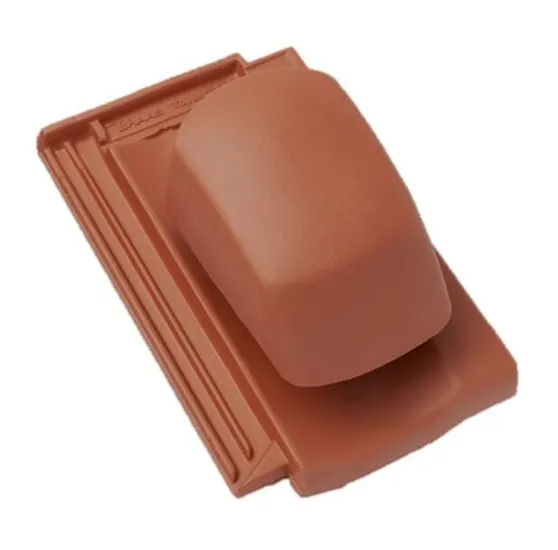 Topas 13 - průchozí taška sanitárního odvětrání, měděná engoba