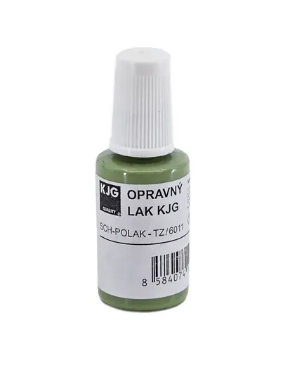 Opravná barva trávově zelená 20 ml, RAL 6011