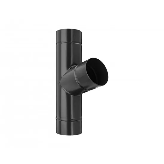 Odbočka svodu lak. intenz. černá 12080mm -KJG pozink.