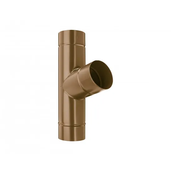 Odbočka svodu lak.metal. CU 12080mm -KJG pozink.