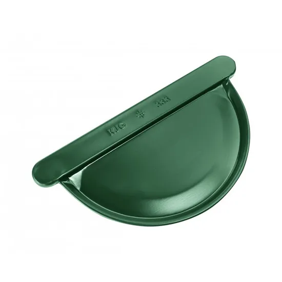 Čelo žlabové lak. mechově zelené 200mm KJG pozink.  6005