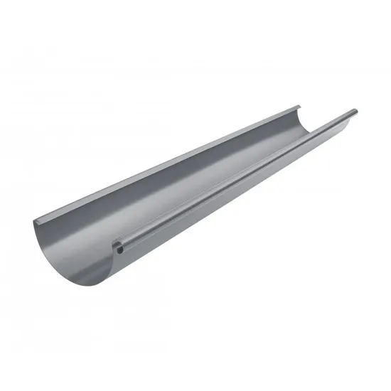 Žlab lak. prachově šedý 330mm třímetr-KJG pozink