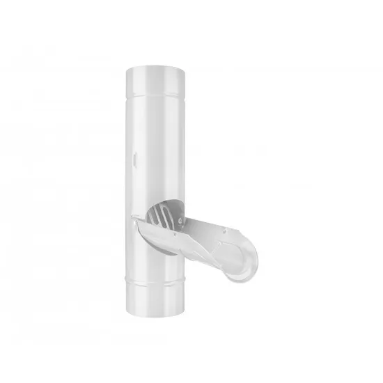 Výpusť vody lak. šedobílá + sítko, prům. 120mm, KJG