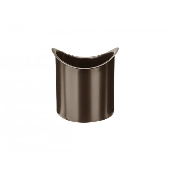 Hrdlo lak. tmavohnědé 100mm KJG pozink.