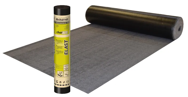 CharBIT ELAST AL V S40, pískovaný, SBS modifikovaný  (7,5m2role, 150m2pal)