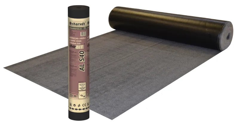 CharBIT AL S40, pískovaný (7,5m2role, 150m2pal)
