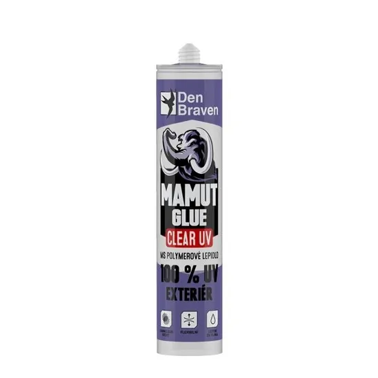MAMUT GLUE CLEAR UV 290ml, jednosložk. lepidlo, čiré