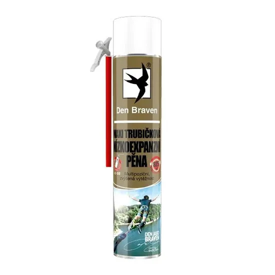 PUR stav. pěna 500ml Maxi trubičková NÍZKOEXPANZNÍ Den Braven
