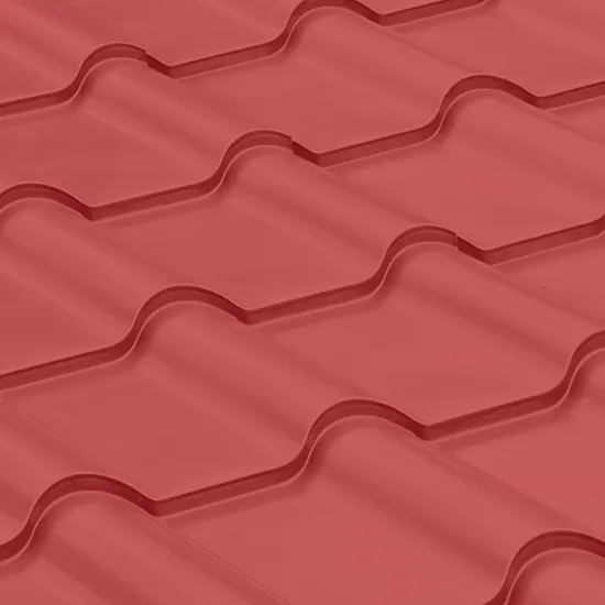 Satjam Grande alumat stucco, červená RAL3011