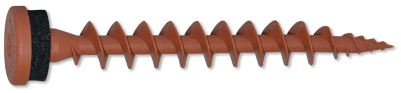 Hmoždinka ISOdrill TX25 RAL8004, cihlová, na přichycení plechu