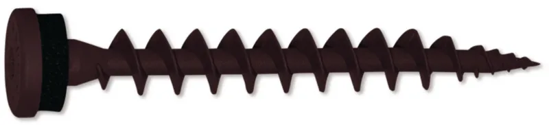 Hmoždinka ISOdrill TX25 RAL8017, tmavě hnědá, na přichycení plechu