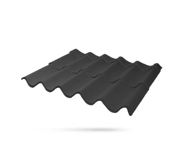 Lindab - Topline Classic krytina polyest 25um, černá RAL9005