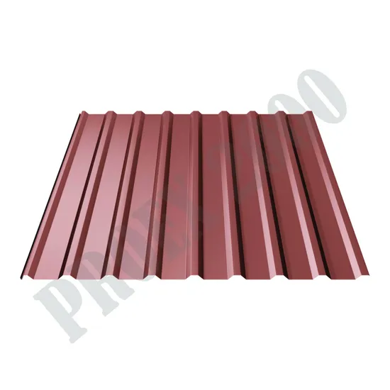 Trapéz Ruukki 30, T20 - 0,5mm, r.š.1095mm3000mm cihl. červená RR750